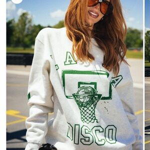 Dressed in LALA Cat-Letic Club Oversized Pullover